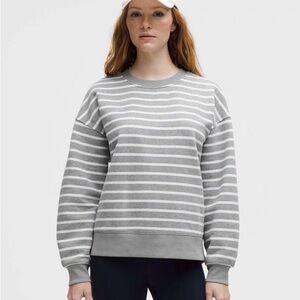 Lululemon Perfectly Oversized Fleece Crewneck Pullover Size Large